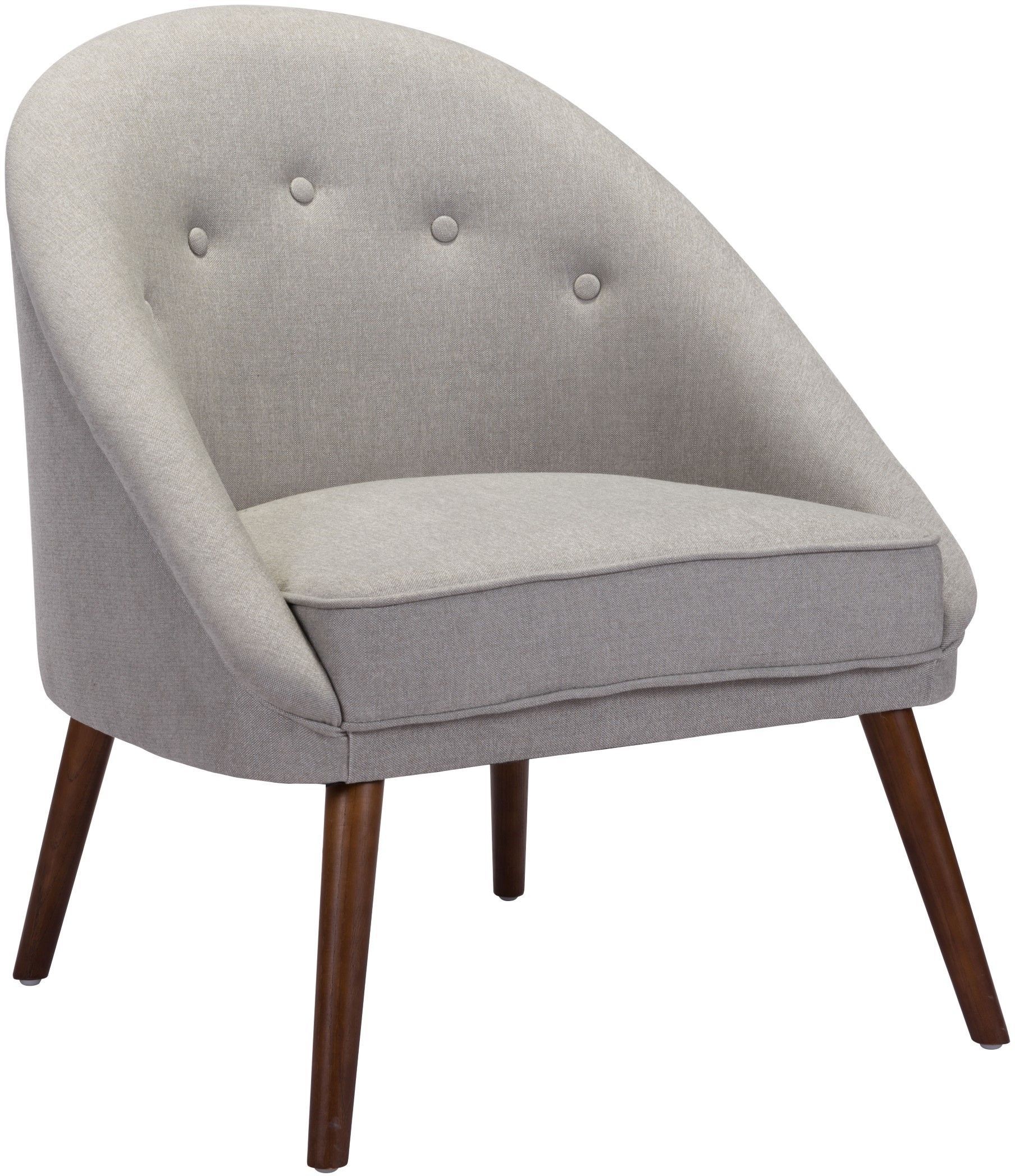 Modern Furniture Canada zuo modern carter occasional chair light grey - 100728 | modern Modern Furniture Canada zuo modern carter occasional chair light grey - 100728 | modern
