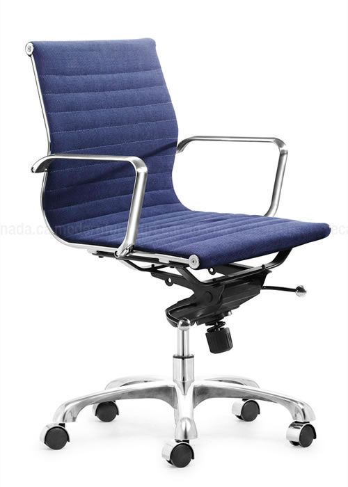 Zuo Modern Lider Office Chair Blue Disc 205207 Modern Furniture Canada