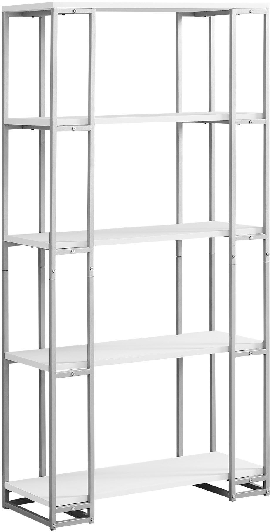 Spec Designs By Monarch Specialties Griva Bookcase White I