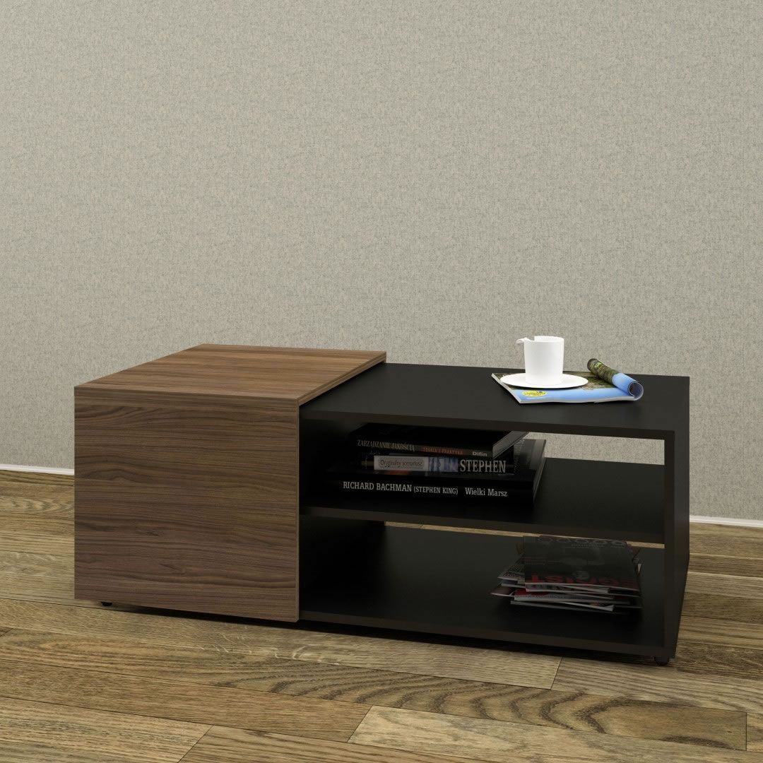 Nexera Next Coffee Table Black Walnut Nx 600736 Modern Next Coffee Table Black Walnut