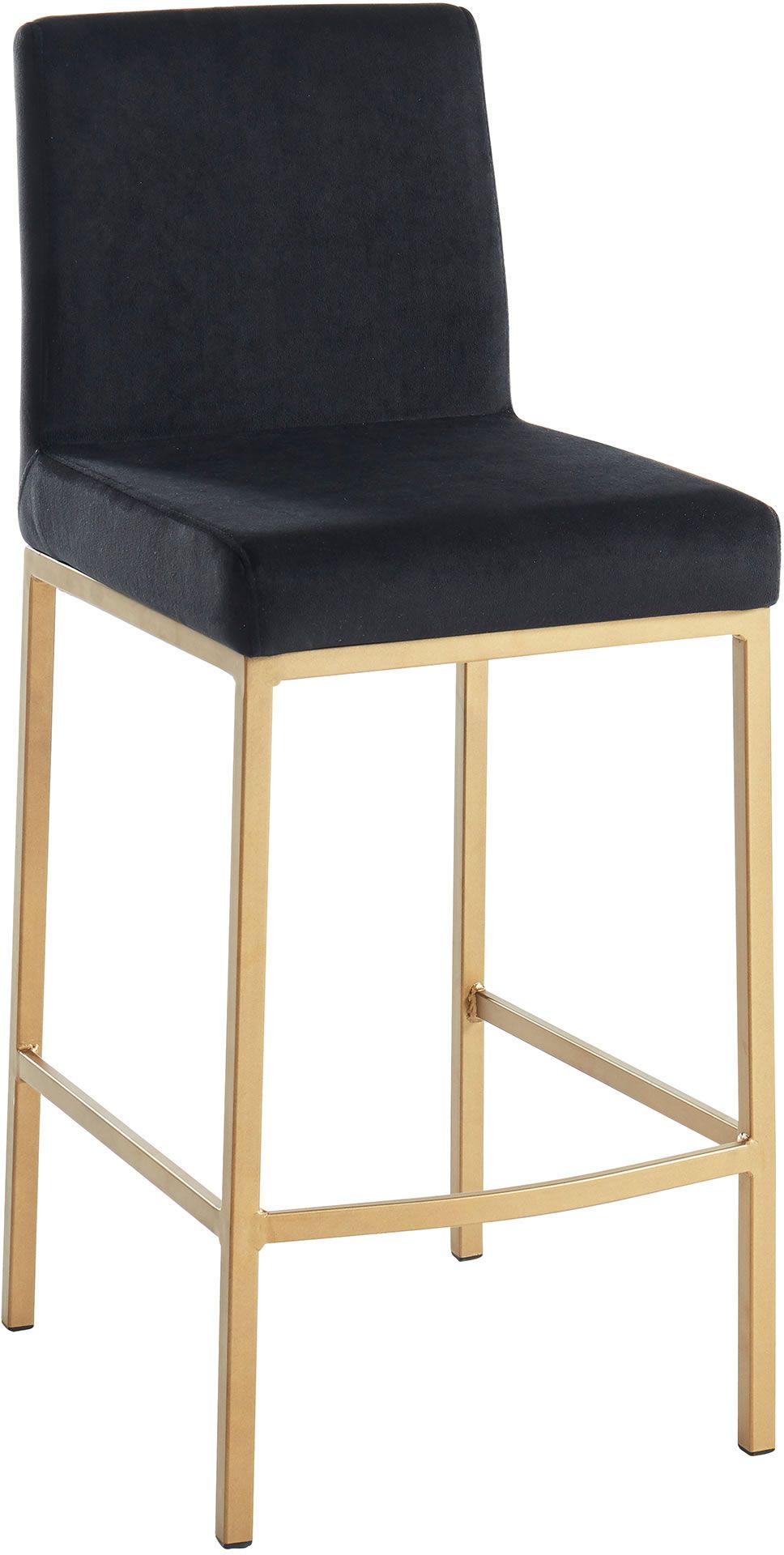 Nspire Diego 26 Inch Counter Stool Set, Bar Stools With Gold Legs