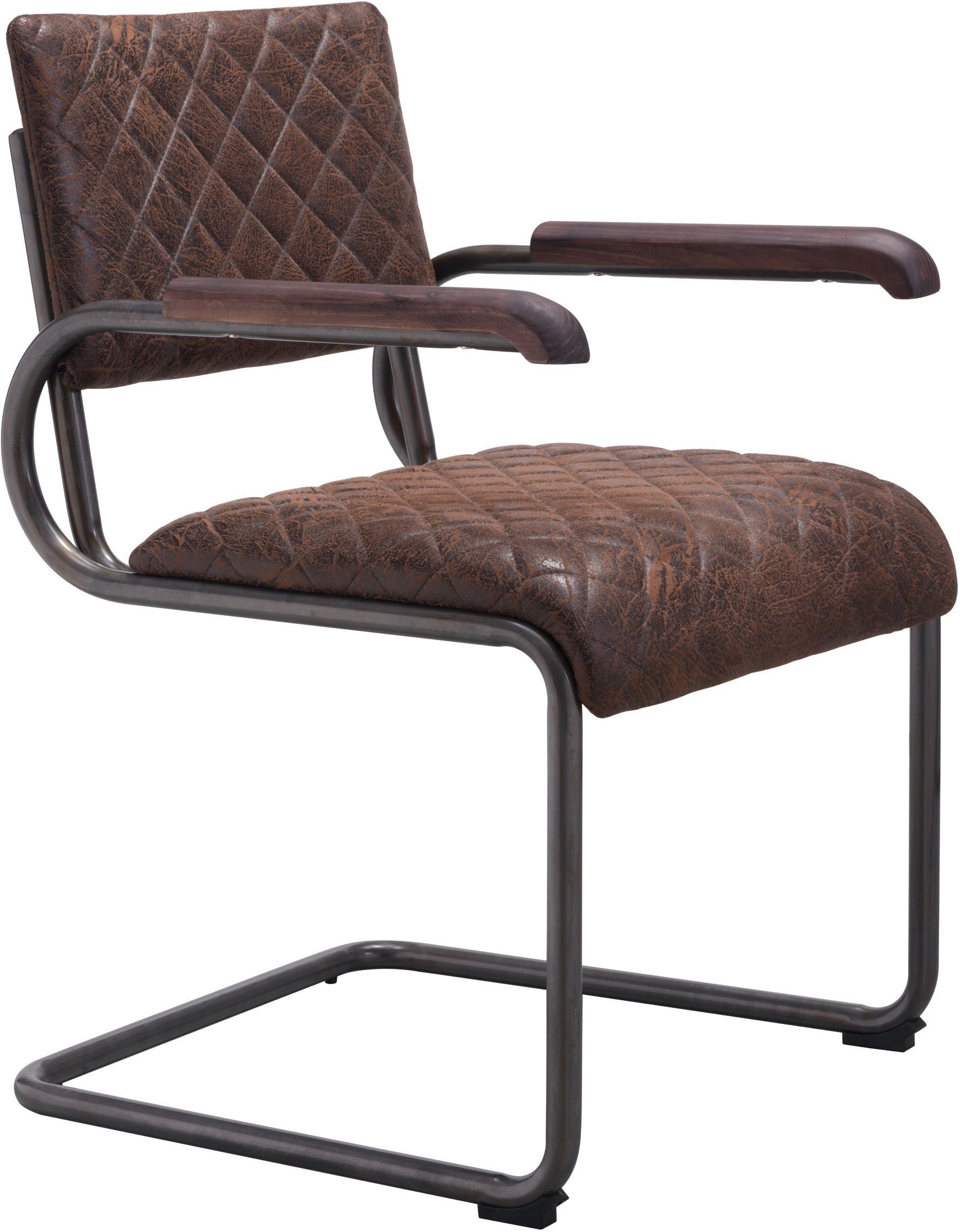 Zuo Modern Father Dining Arm Chair (Set of 2 - Vintage Brown) - 100404 | Modern Furniture Canada