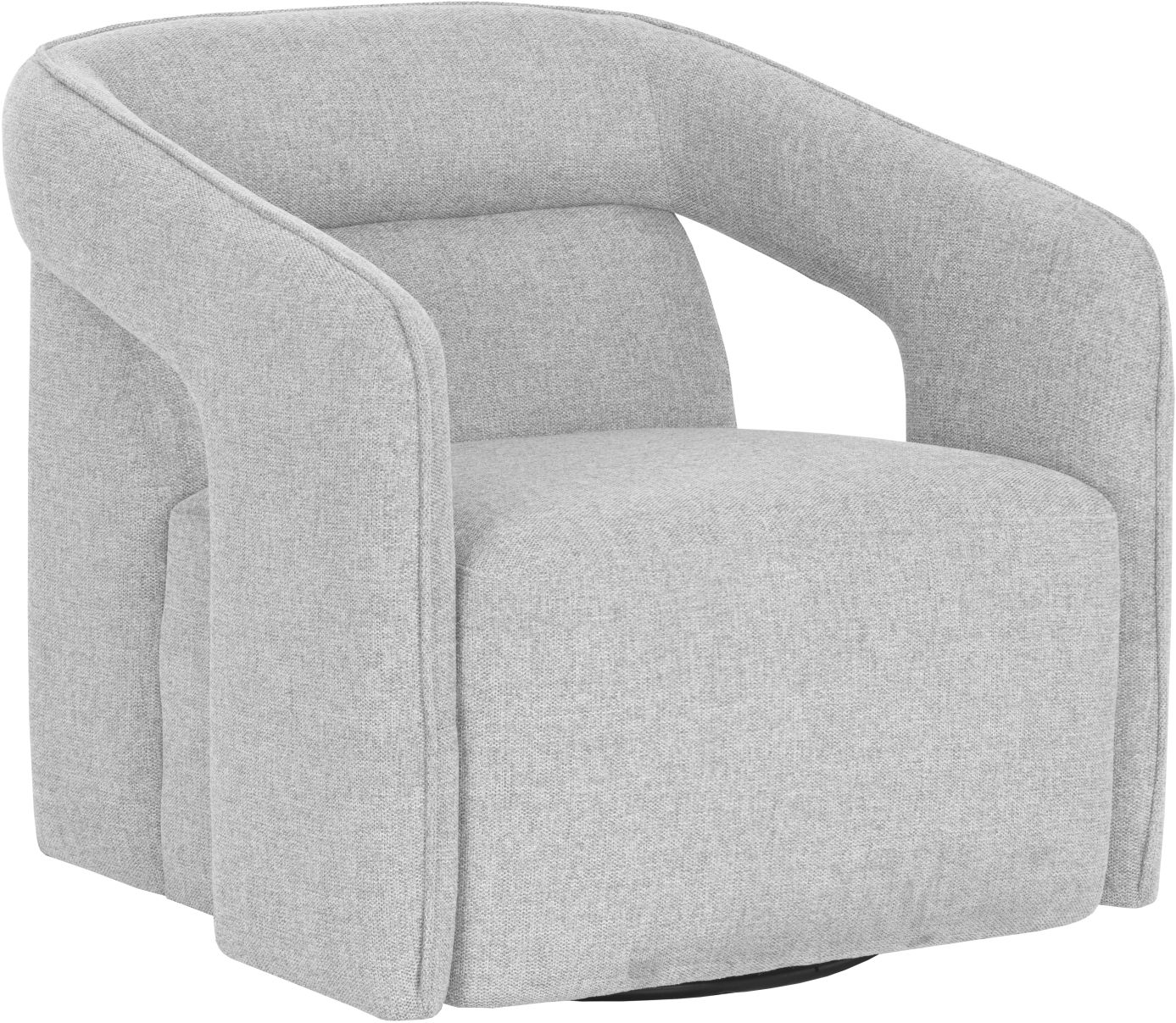 Kendrick Swivel Lounge Chair (Belfast Heather Grey) Kendrick Swivel Lounge Chair (Belfast Heather Grey)