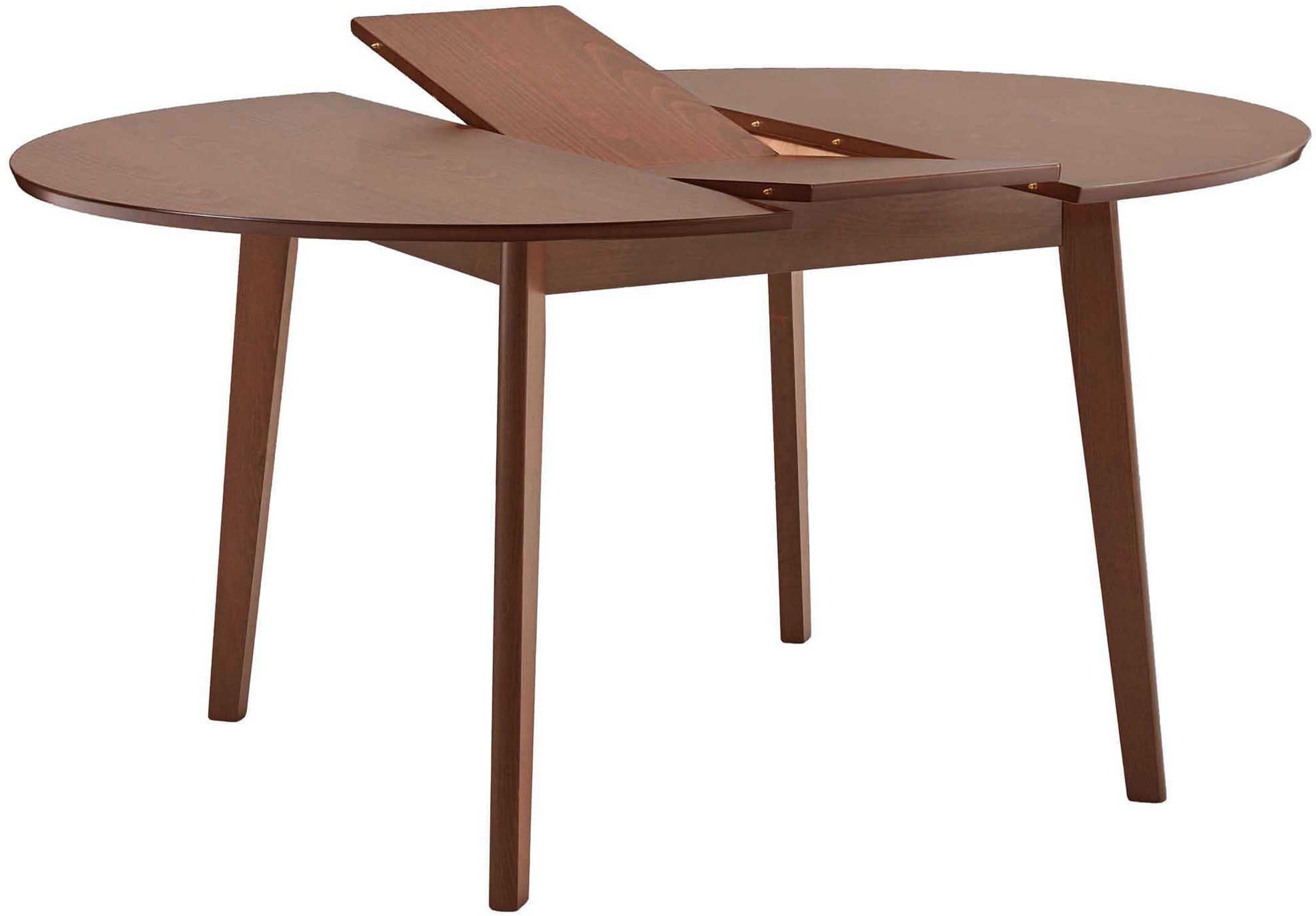 Nspire Alero Round Dining Table Walnut 201 695rnd Modern Furniture Canada