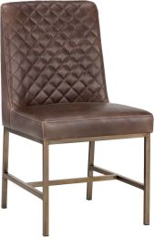 Leighland Dining Chair (Set of 2 - Havana Dark Brown) 