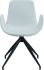 York Arm Chair (White with Metal Base)