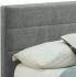 Emilio Platform Bed W & Drawers (King - Light Grey)