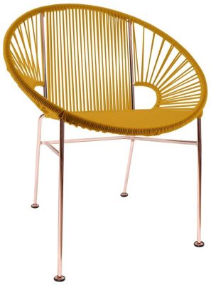 Concha Chair (Caramel Weave on Copper Frame)