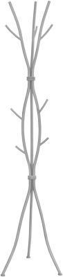 Drusk Coat Rack (Hammered Silver)