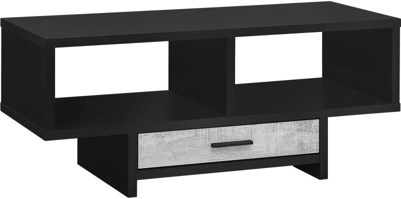 George Coffee Table (Black & Grey Reclaimed)