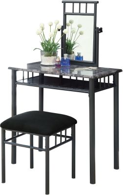 Makkonen Vanity Set (2 Piece Set - Charcoal)