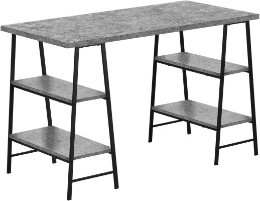 Ruxgate Desk (Grey Stone)
