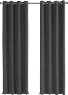 Jedale Curtain Panel (54x95 - Grey Room Darkening)