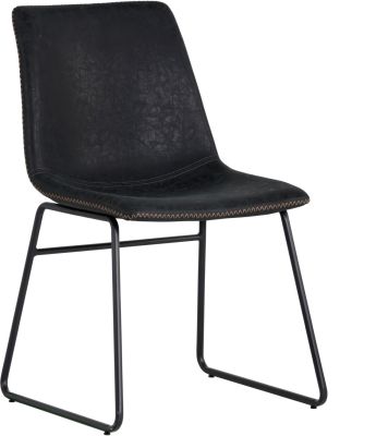 Cal Dining Chair (Set of 2 - Antique Black)