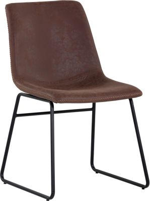 Cal Dining Chair (Set of 2 - Antique Brown)
