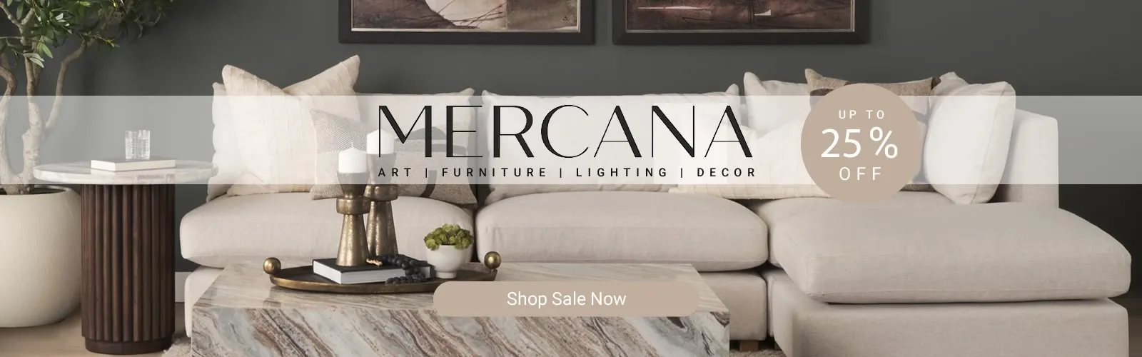 Mercana Sales Event Banner>